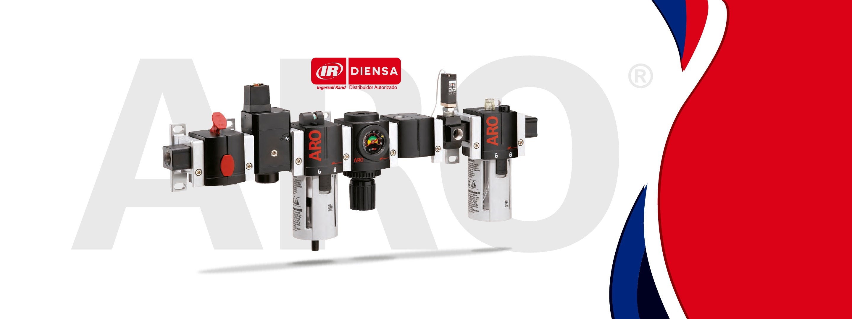 Filtro, reguladores y lubricantes (FRL)