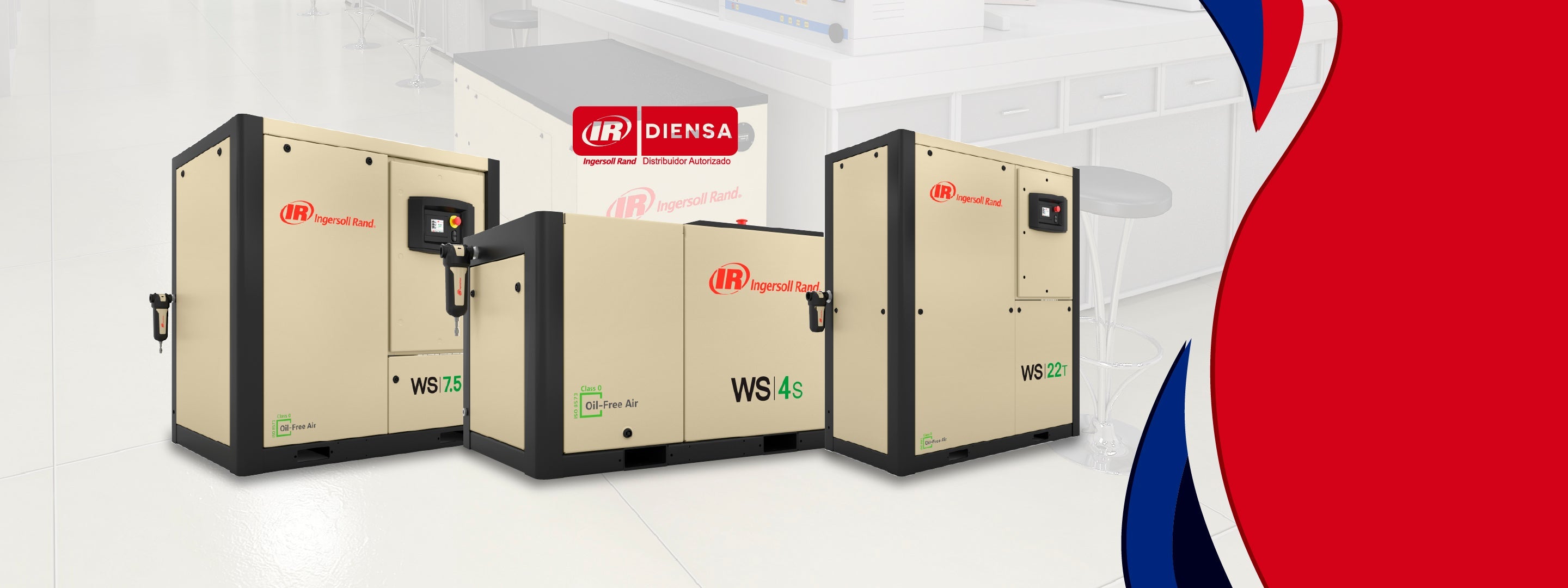 Next Generation W-Series Oil-Free Scroll Air Compressors 4-30kW (5-40hp)