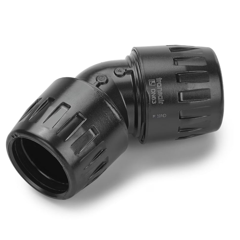 50mm (2" ID) 45° Codo