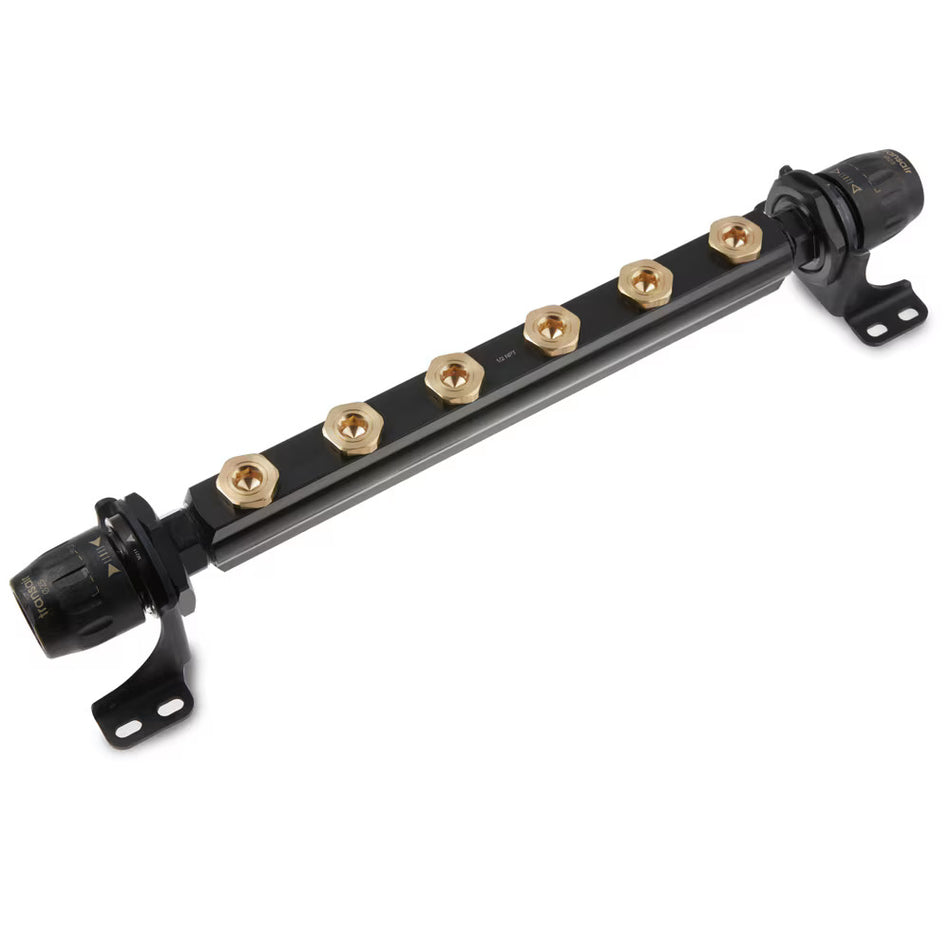 40mm (1 1/2" ID) Manifold 6 Puertos Push-to-Connect