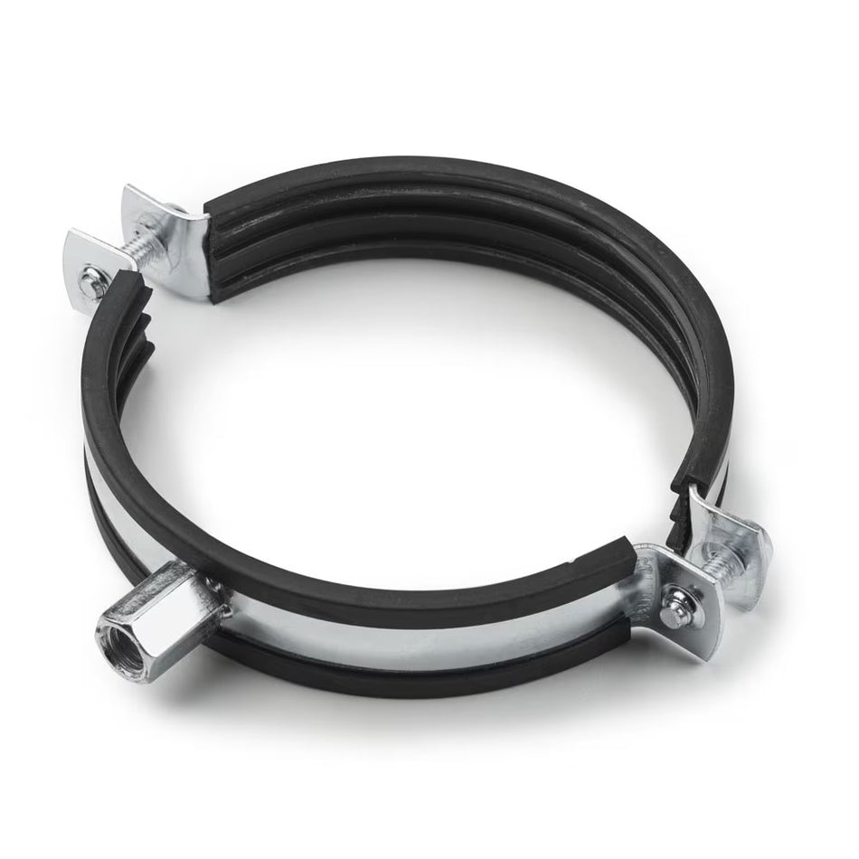76mm (3" ID) Abrazadera para soporte c/hule