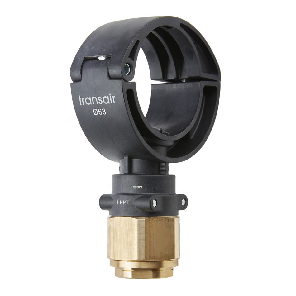 63mm (2 1/2" ID) Derivación c/reducción a 1" NPT