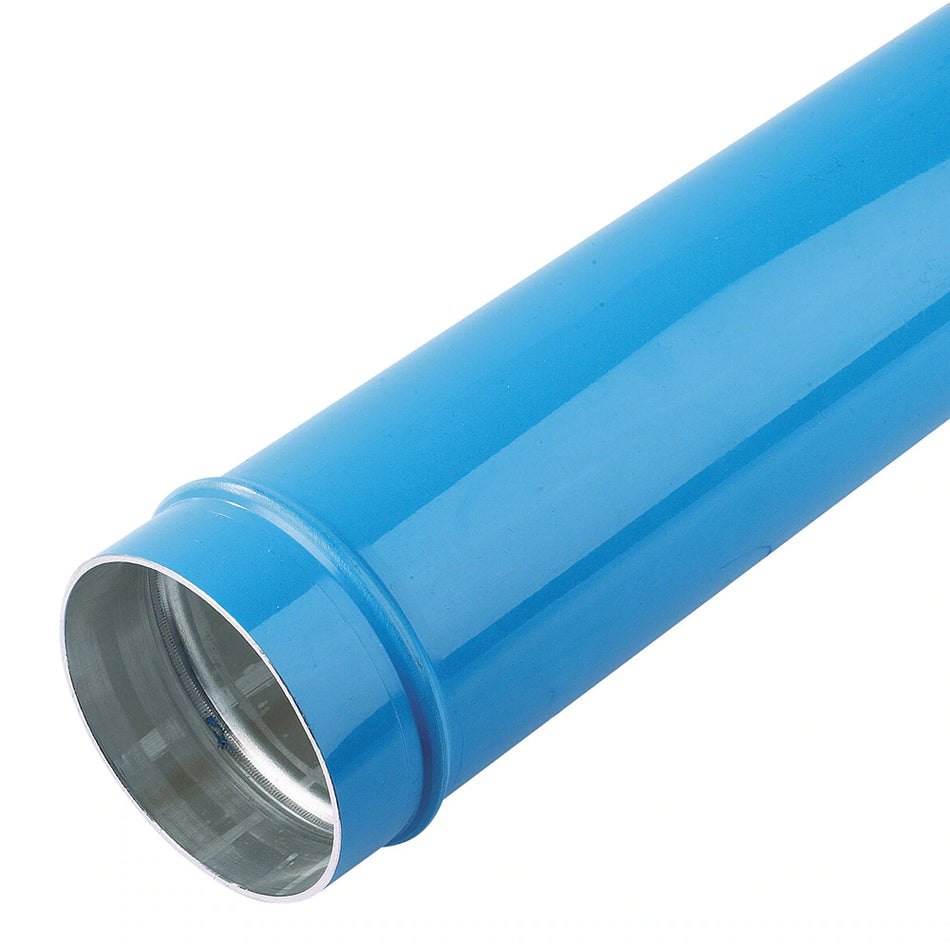 100mm (4" ID) Tubo (6 mts): Aluminio azul